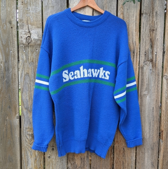 NFL Other - Vtg. 80's NFL Cliff Engle Seattle Seahawks Sweater